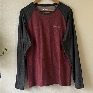 Columbia Sportswear Men's Thistledown Park Performance Raglan Long Sleeve Shirt